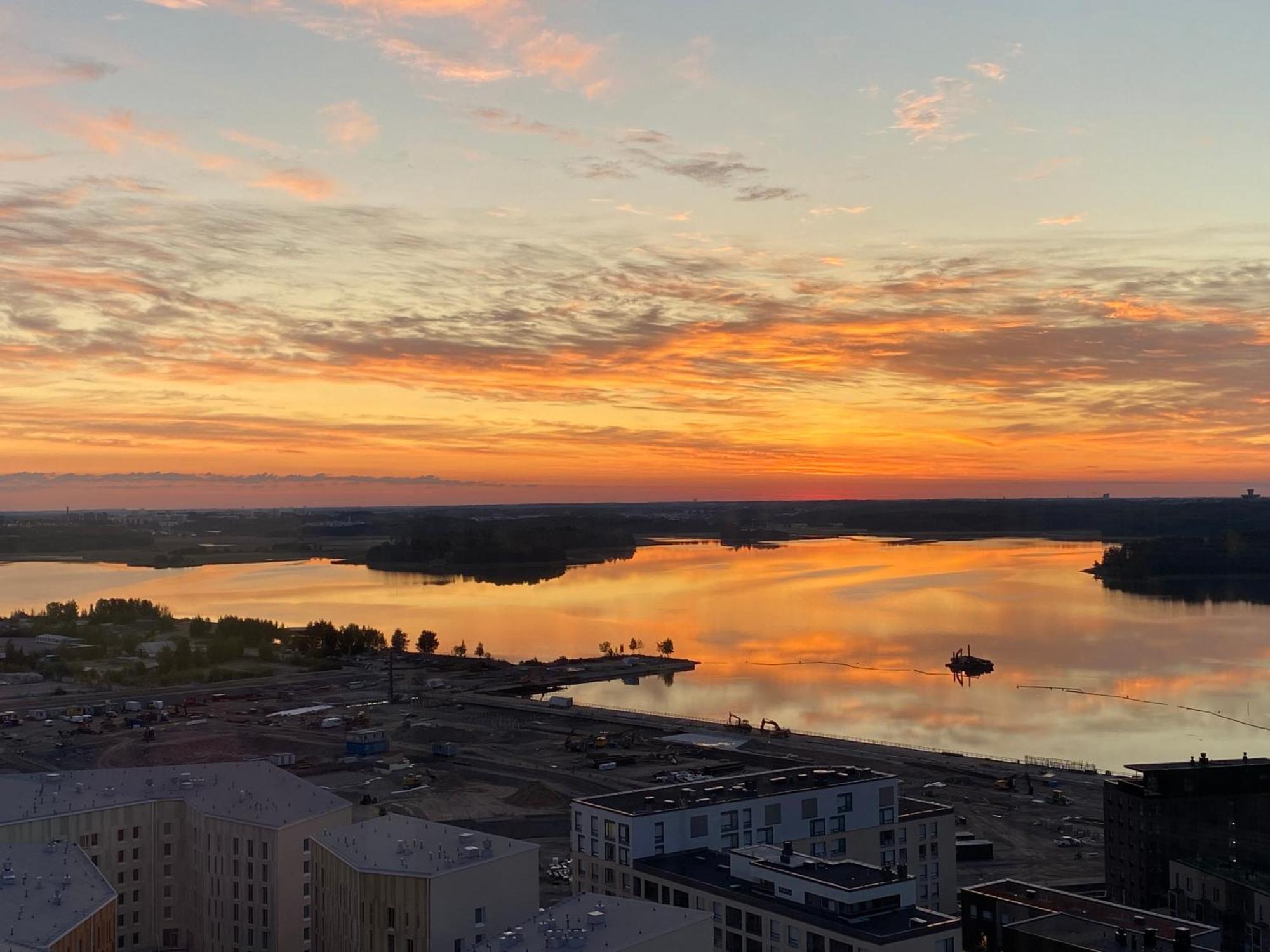 18Th Floor Helsinki High Point 1 Bdr Apartment With City View - Free Garage Parking ภายนอก รูปภาพ