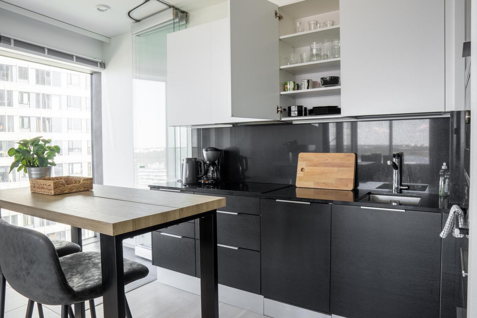 18Th Floor Helsinki High Point 1 Bdr Apartment With City View - Free Garage Parking ภายนอก รูปภาพ